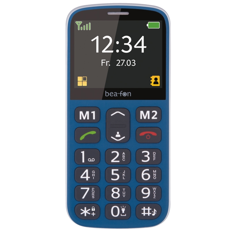 Beafon SL340 Seniorentelefon blau