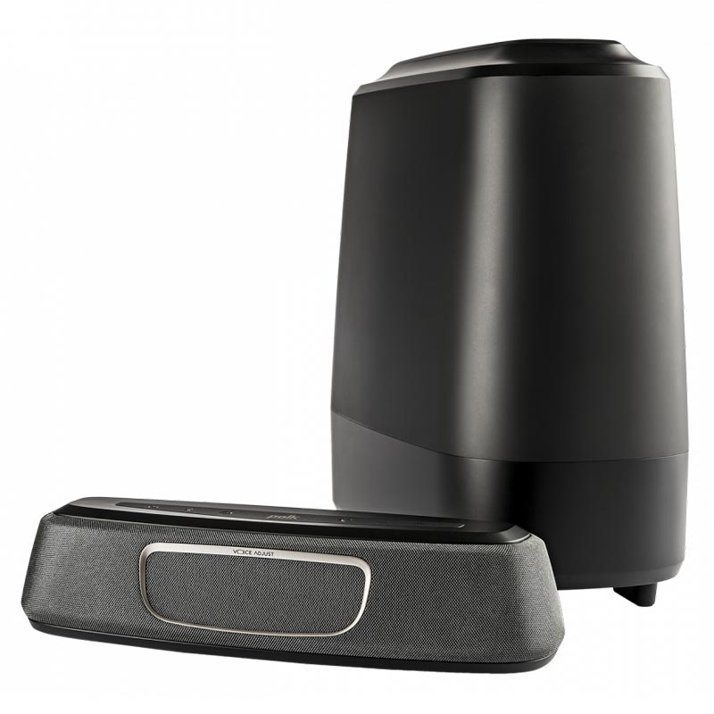 Polk Unisex Audio MagniFi Mini Sound Bar + Wireless Subwoofer Kompaktanlage schwarz