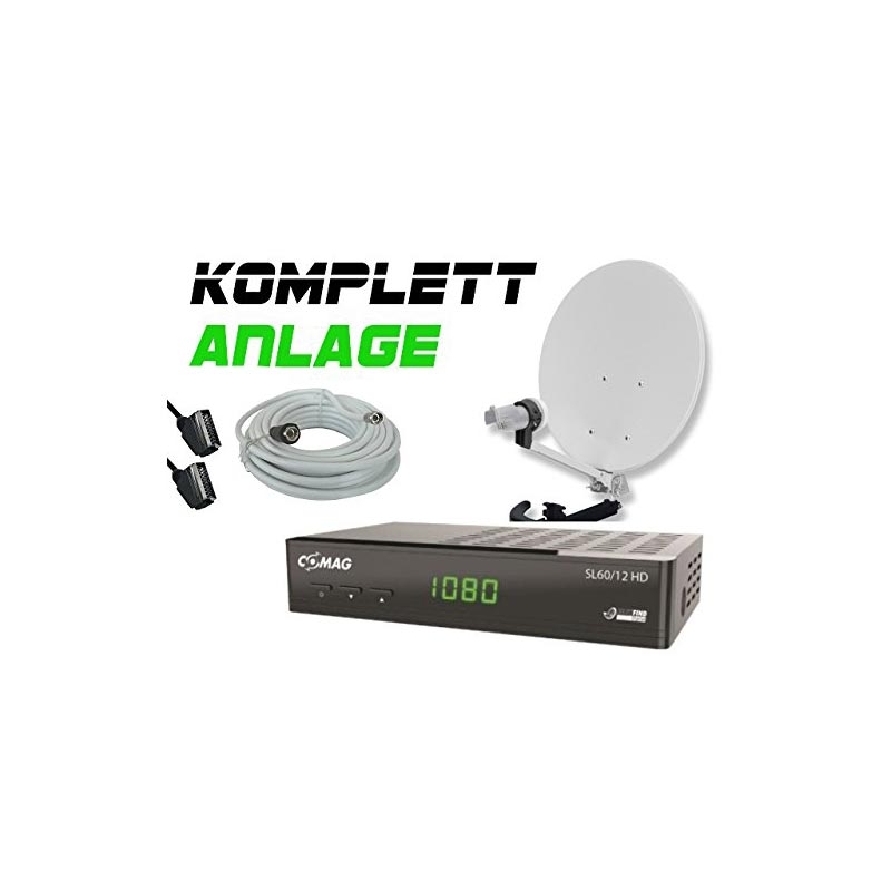 COMAG Digitale HDTV Mini-Sat-Anlage Komplett-Set MDS 60 Easy Find