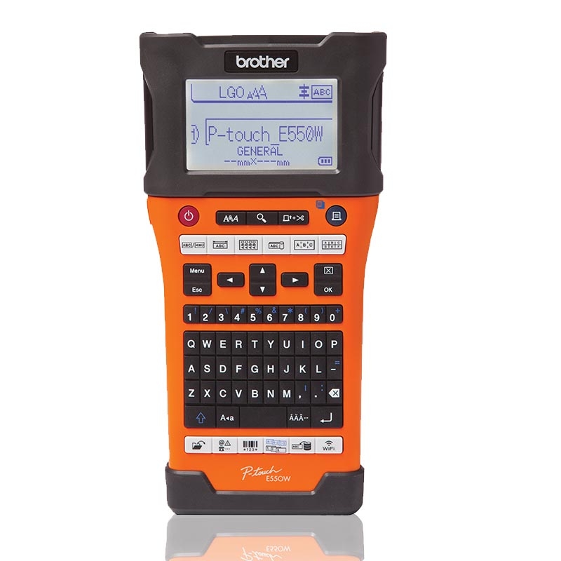 Brother P-touch PT-E550WVP Industrielles PC-Beschriftungsgerät mit WLAN