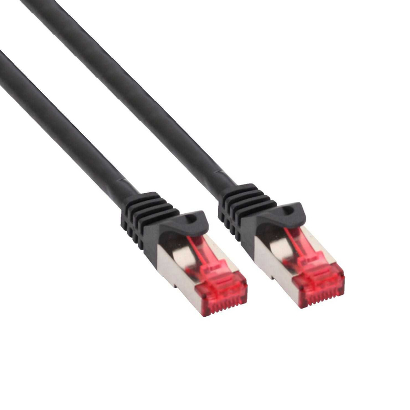 InLine Patchkabel schwarz 3m