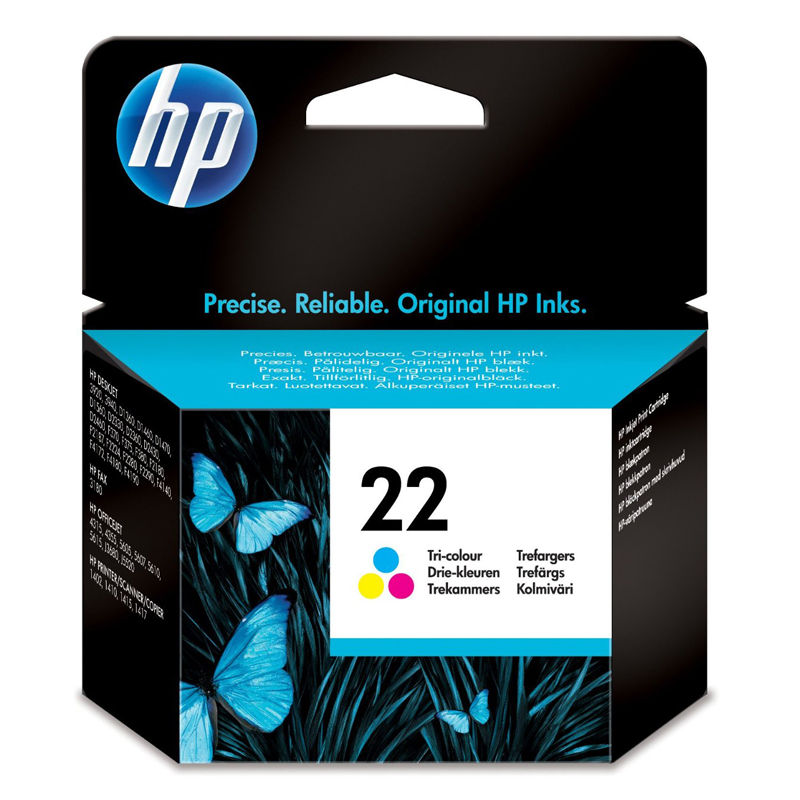 HP NO. 22 Tintenpatrone farbig 5ml
