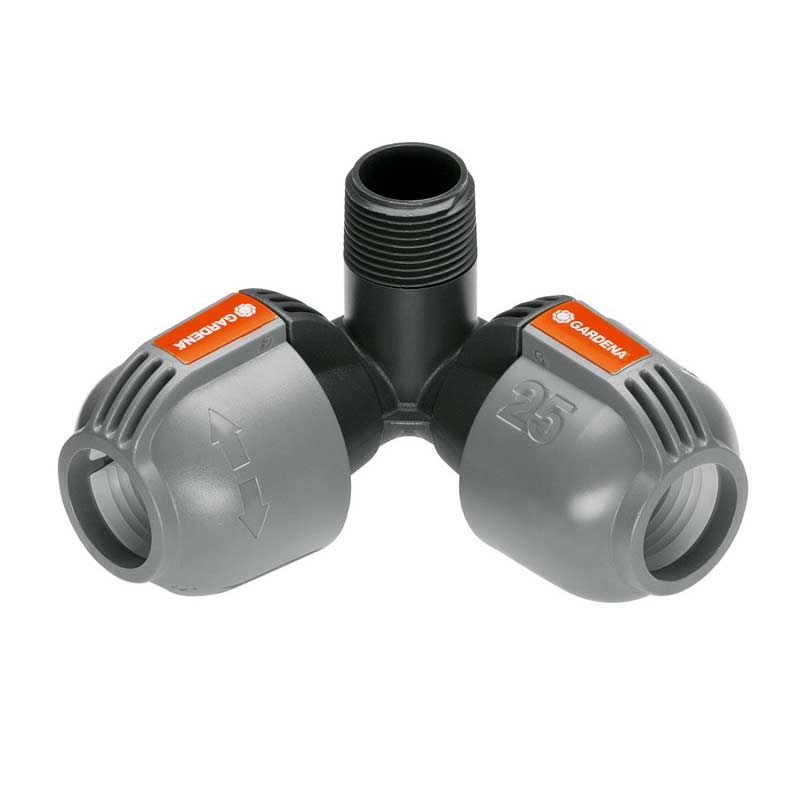 GARDENA 2783-20 Sprinklersystem Winkelstück für Außengewinde