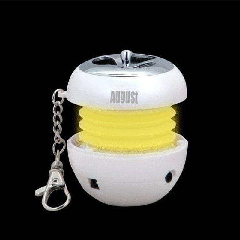 August MS310W Mini Lautsprecher weiß