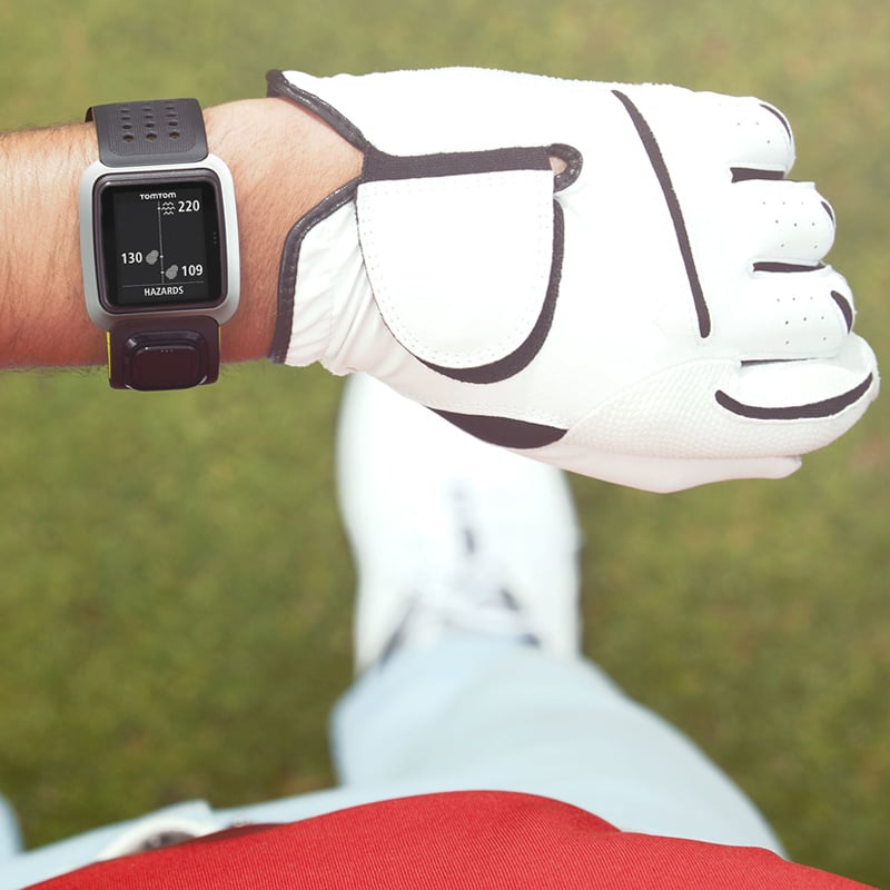 TomTom GOLFER - GPS-Sportuhr - in weiß/grün