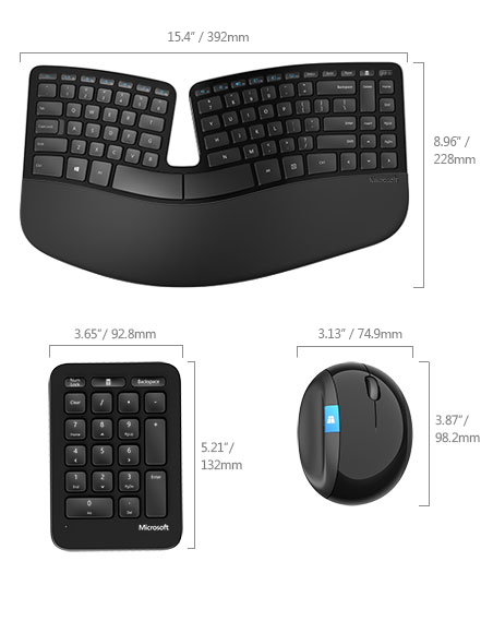 Microsoft Sculpt Ergonomic Tastatur-/Maus-Set