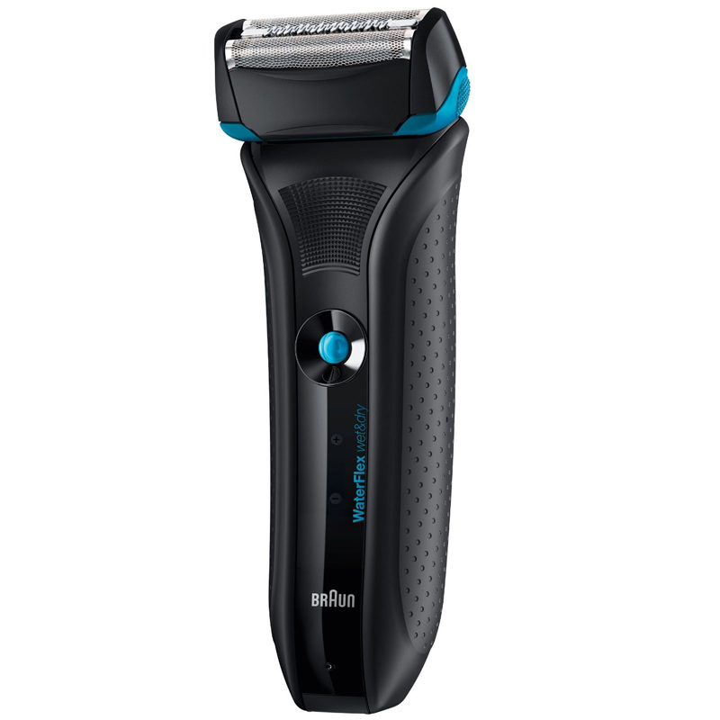 Braun WF2s Waterflex Wet & Dry Rasierer schwarz