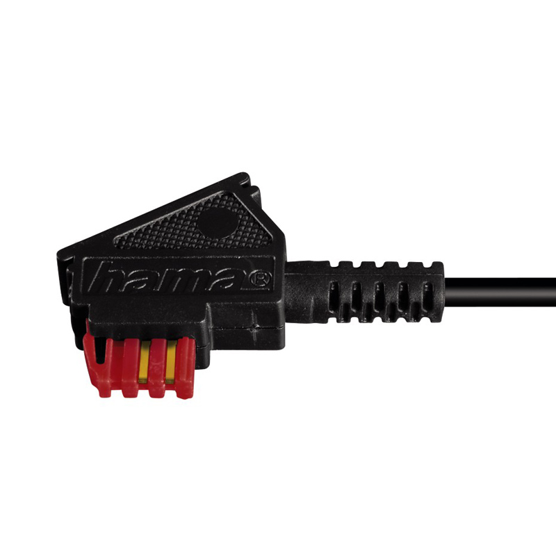 Hama DSL-Box-Kabel, TAE-F-Stecker - Modular-Stecker 8p2c, 10 m, Schwarz