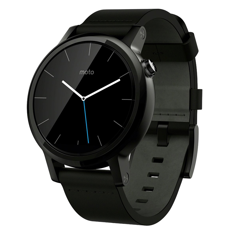 Motorola Moto 360 2. Gen. black leather