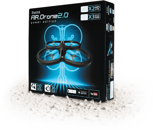 Parrot AR.Drone 2.0 Power Edition Türkis