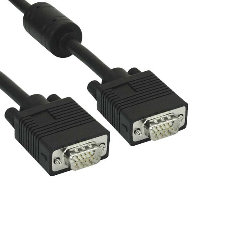 InLine S-VGA Kabel 15polHD St/St schwarz 2m