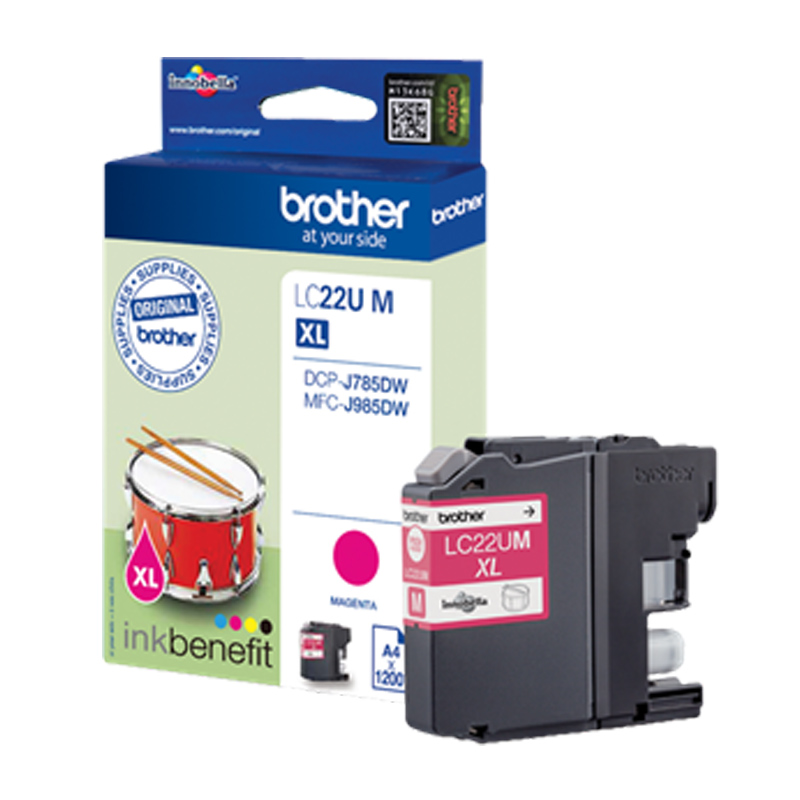 Brother LC-22UM Tinte Magenta