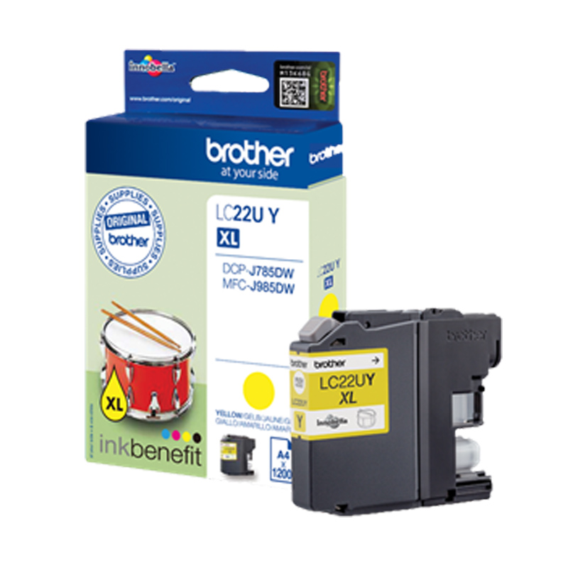 Brother LC-22UY Tinte Yellow