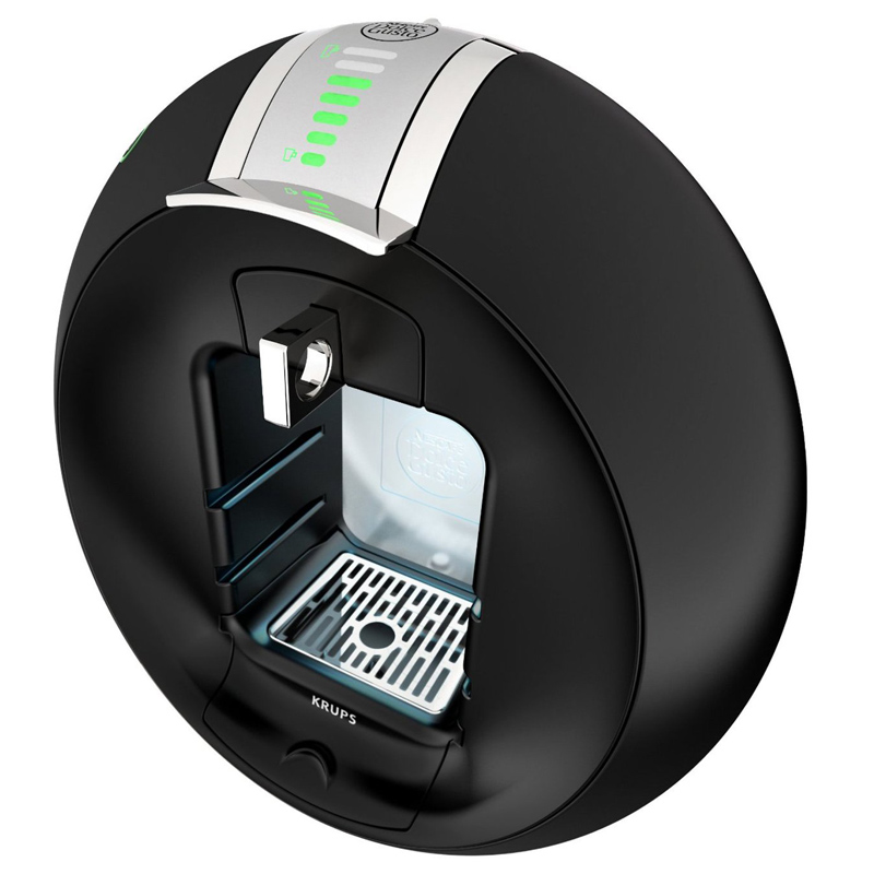 Krups KP 5108 Nescafé Dolce Gusto Circolo Kaffeekapselmaschine schwarz matt
