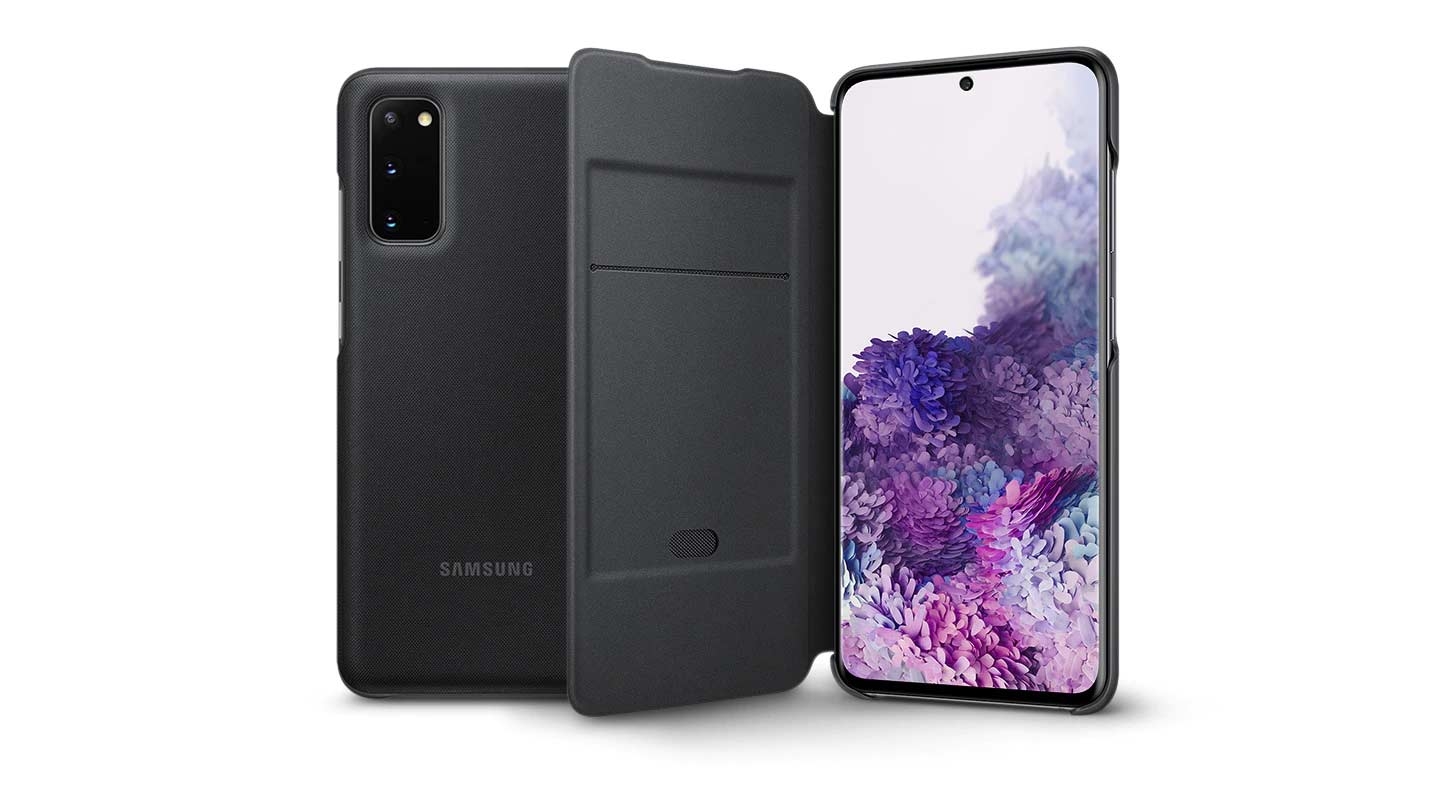 Samsung LED View Cover Galaxy S20 (SM-G980) schwarz