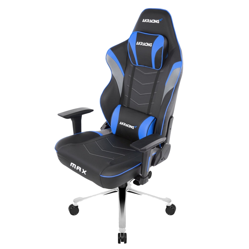 AKRacing Master Max Gaming Stuhl schwarz/blau