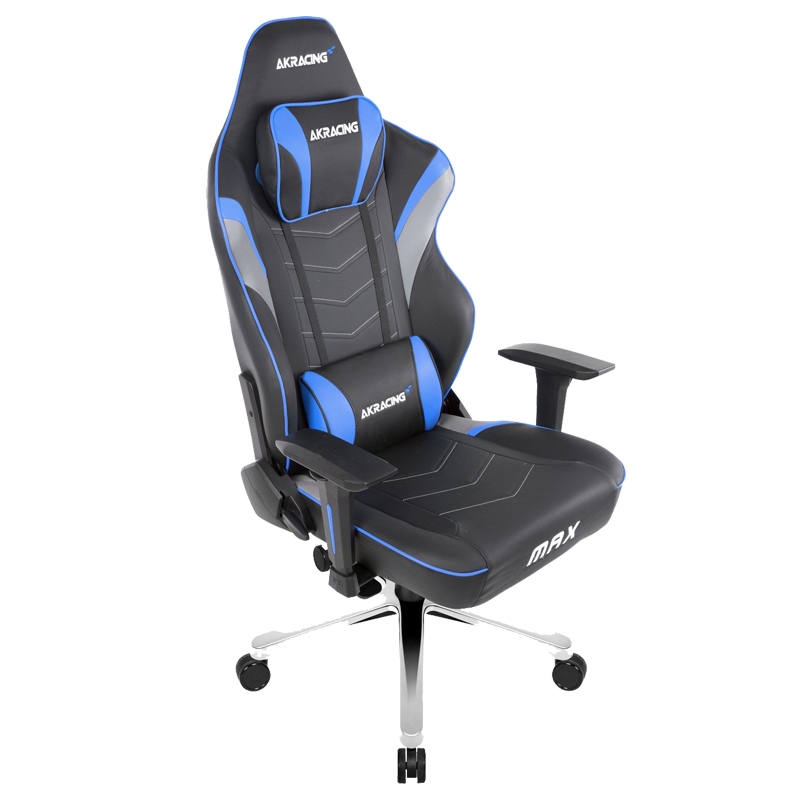 AKRacing Master Max Gaming Stuhl schwarz/blau