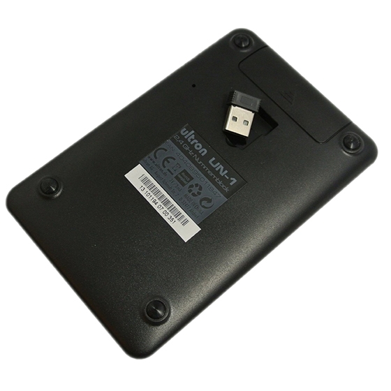 Ultron UN-1 kabelloser 2,4 GHz kabelloser Nummerblock und Taschenrechner