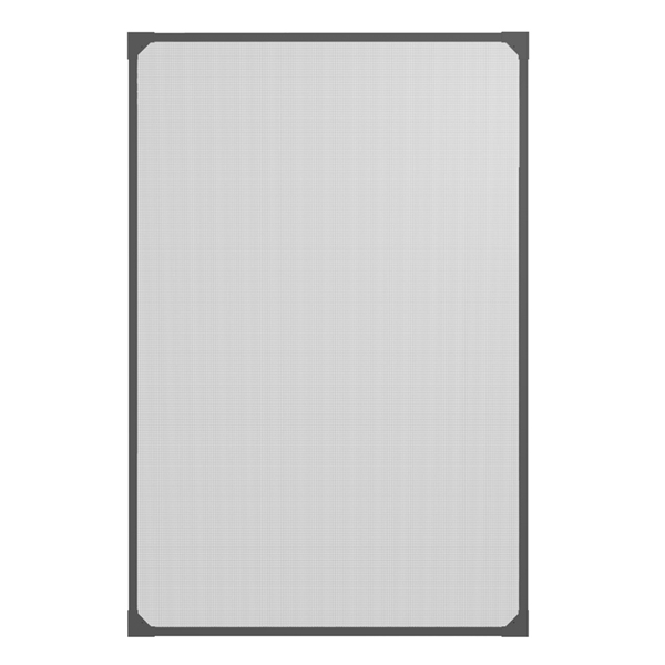 easy life Insektenschutz Fenster 100 x 120cm anthrazit