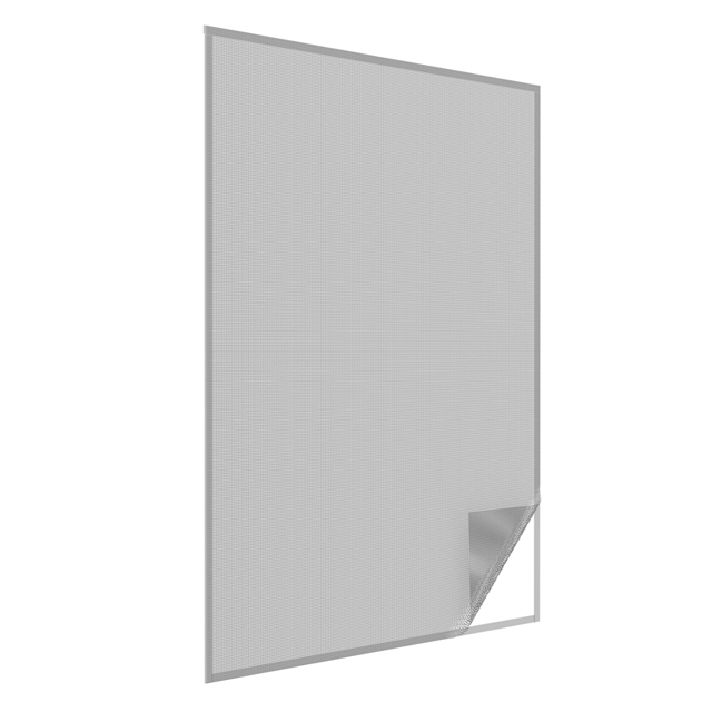 easy life Insektenschutzgitter für Fenster inkl. Klettband 130 x 150 cm weiss