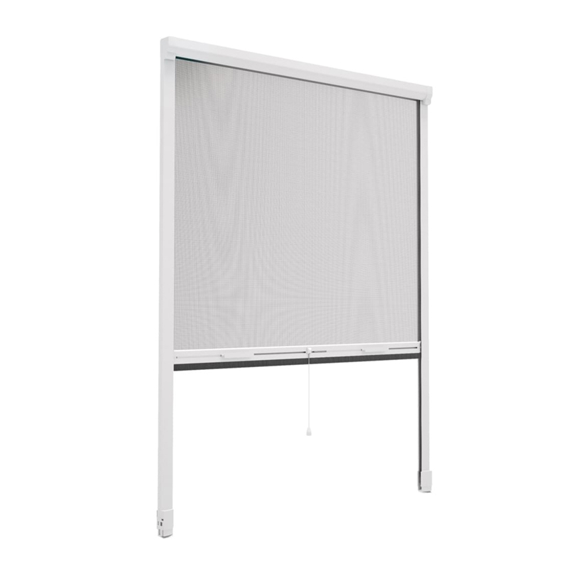 easy life Insektenschutz ALU Rollo für Fenster 160 x 160cm weiss