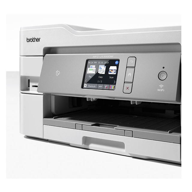 Brother MFC-J1300DW Multifunktions-Farbdrucker weiß