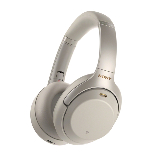 Sony WH-1000XM3 Bluetooth Noise Cancelling Kopfhörer silber