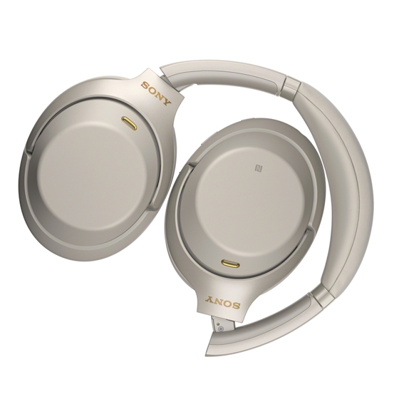 Sony WH-1000XM3 Bluetooth Noise Cancelling Kopfhörer silber