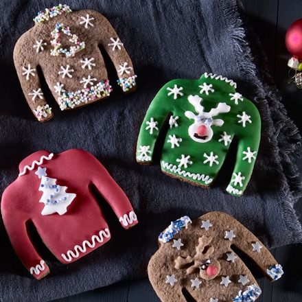 Dr. Oetker Ausstecher Ugly Christmas Sweater 3-teilig
