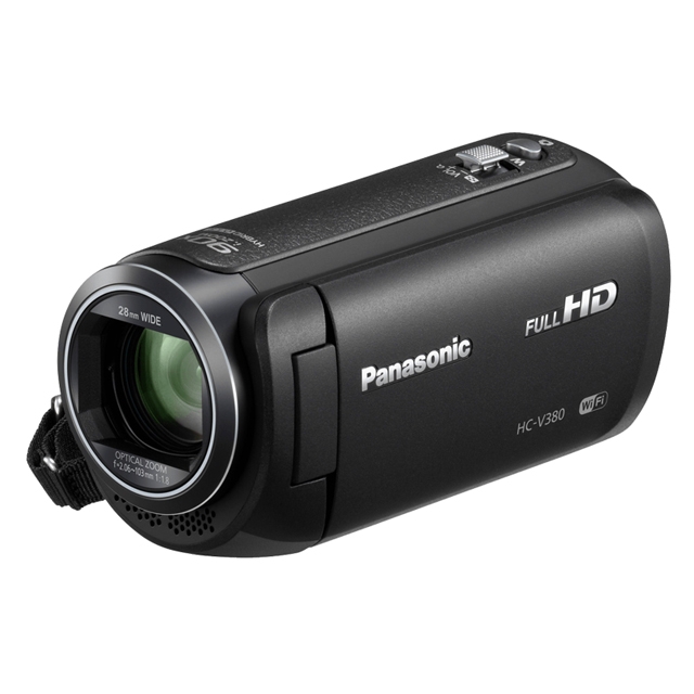 Panasonic HC-V380EG-K Full HD Camcorder schwarz
