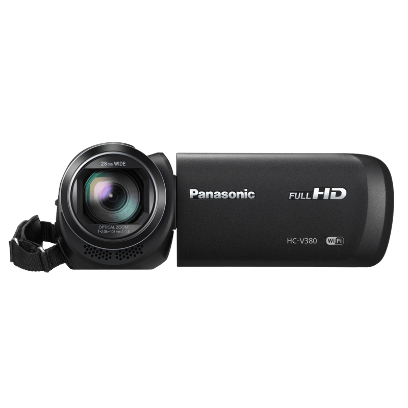 Panasonic HC-V380EG-K Full HD Camcorder schwarz