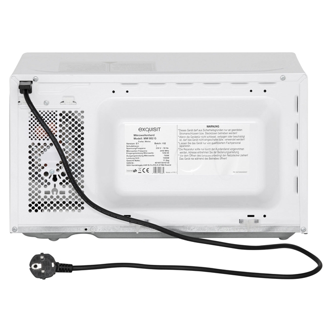 Exquisit MW 802 WS Mikrowelle weiß