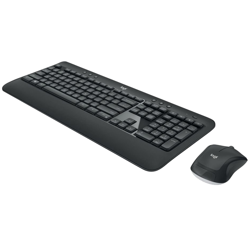 Logitech MK540 Kabelloses Tastatur-Maus-Set schwarz