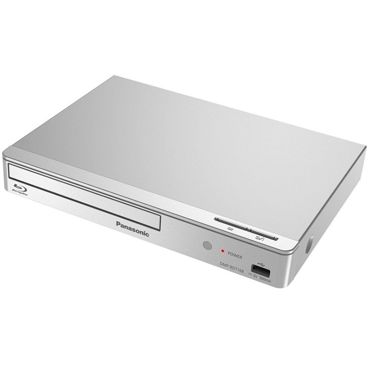Panasonic DMP-BDT168EG 3D Blu-ray Player silber