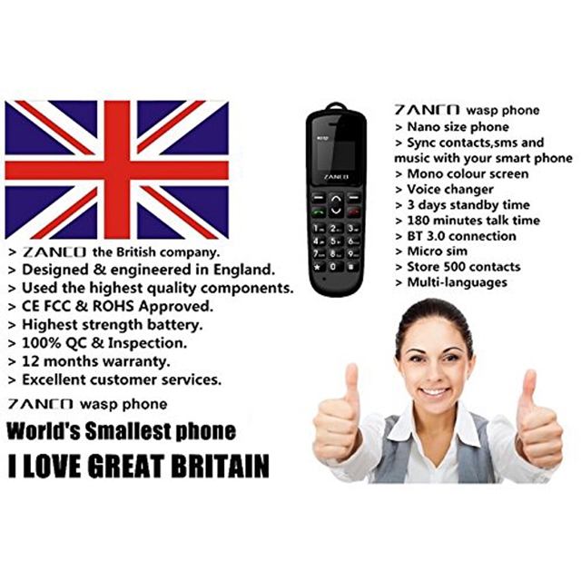 Zanco Wasp Mobiltelefon