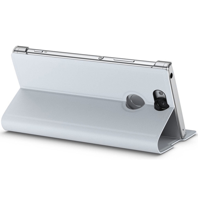Sony Style Cover Stand SCSH20 für Xperia XA2 Ultra silber