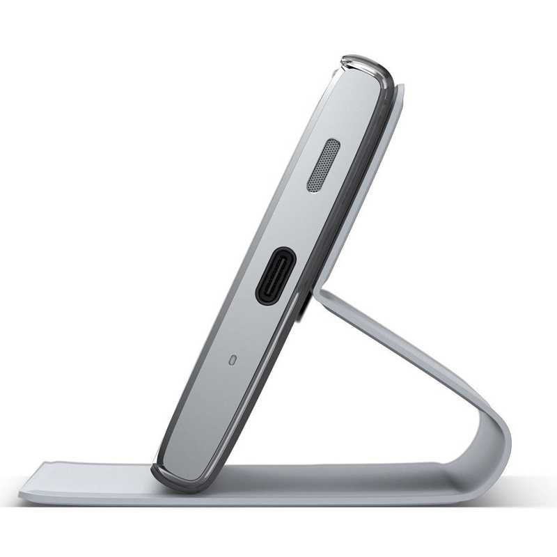 Sony Style Cover Stand SCSH20 für Xperia XA2 Ultra silber