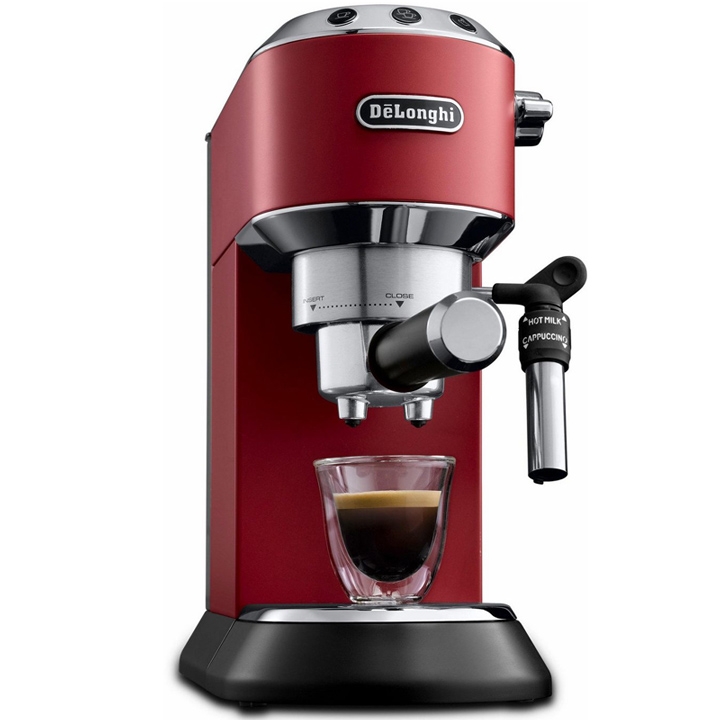 De'Longhi Dedica EC 685.R Siebträger Espressomaschine rot (2.Wahl)
