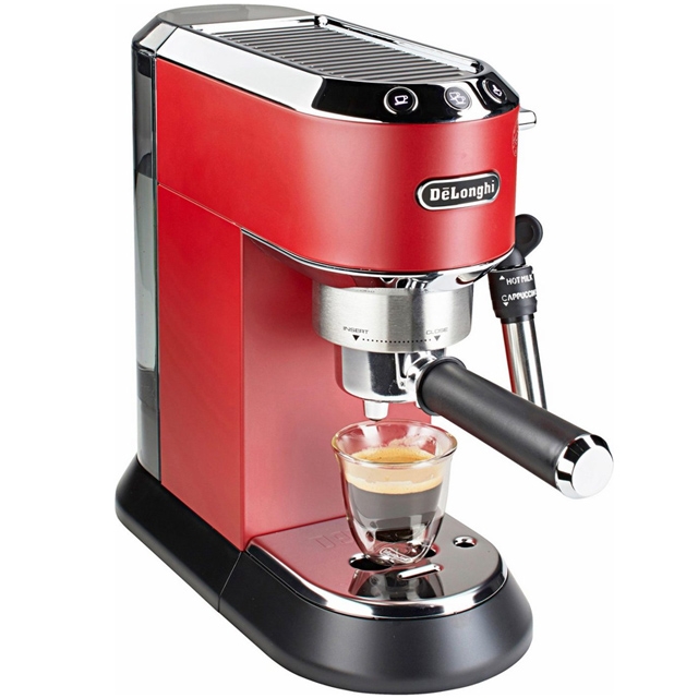 DDe'Longhi Dedica EC 685.R Siebträger Espressomaschine rot (2.Wahl)