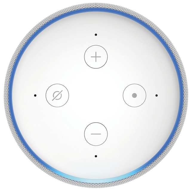 Amazon Echo Dot (3. Gen.) Intelligenter Lautsprecher mit Alexa sandstein