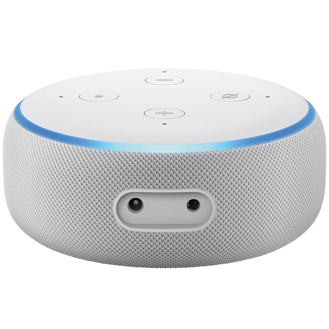 Amazon Echo Dot (3. Gen.) Intelligenter Lautsprecher mit Alexa sandstein