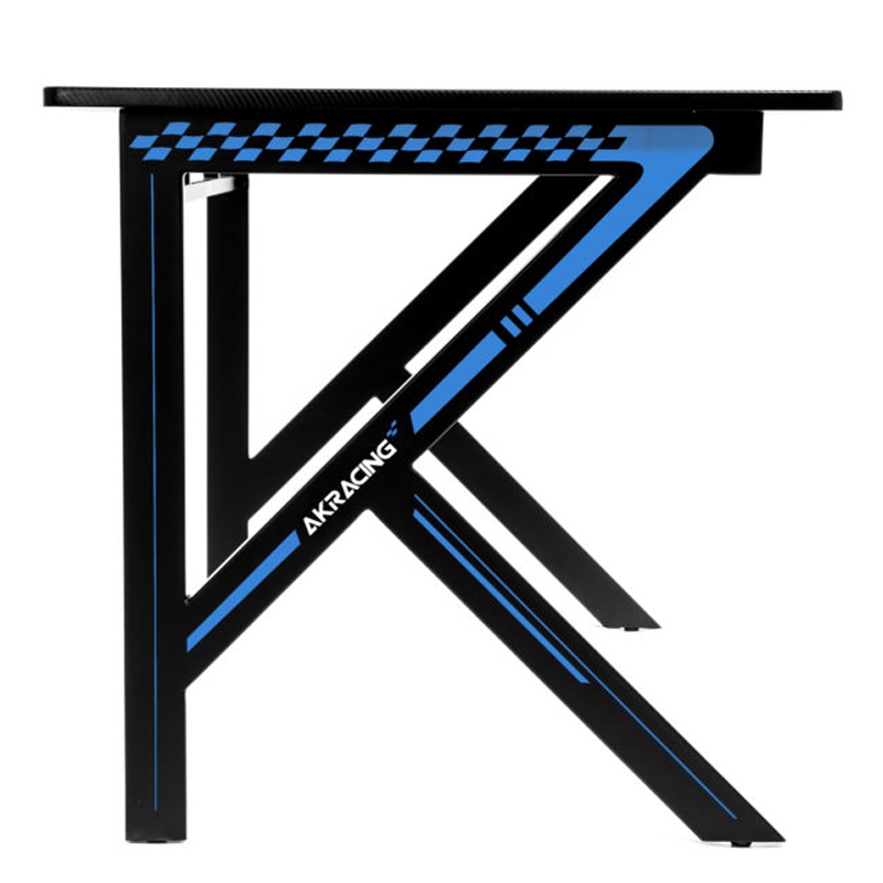 AKRacing Gaming Tisch inkl. XL Mauspad schwarz/blau