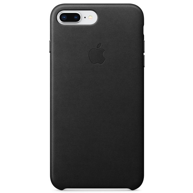 Apple Leder Case (iPhone 8 Plus / iPhone 7 Plus) schwarz