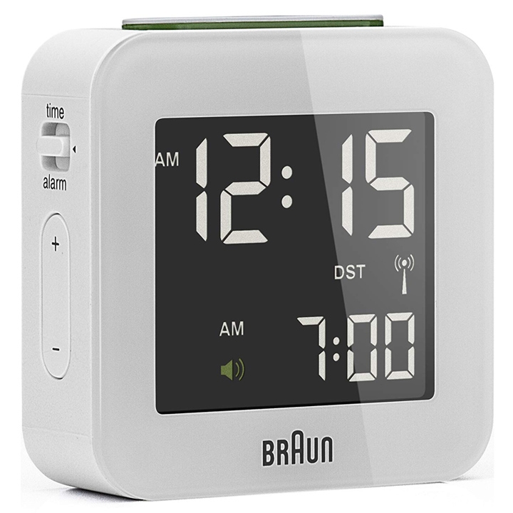 Braun BNC008 Funkwecker weiß