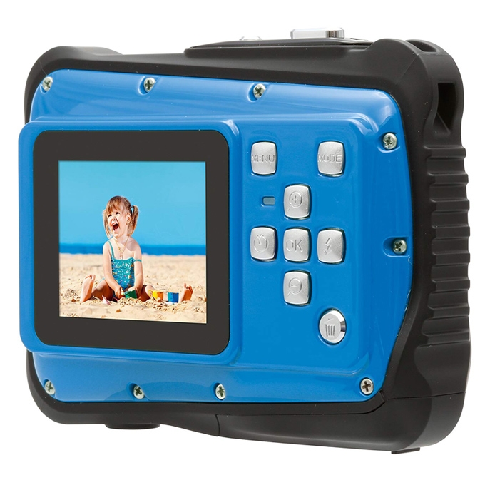 Rollei Sportsline 64 Flexible Digitalkamera blau