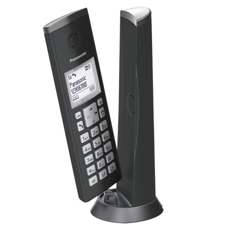 Panasonic KX-TGK220 Telefon mit Anrufbeantworter schwarz