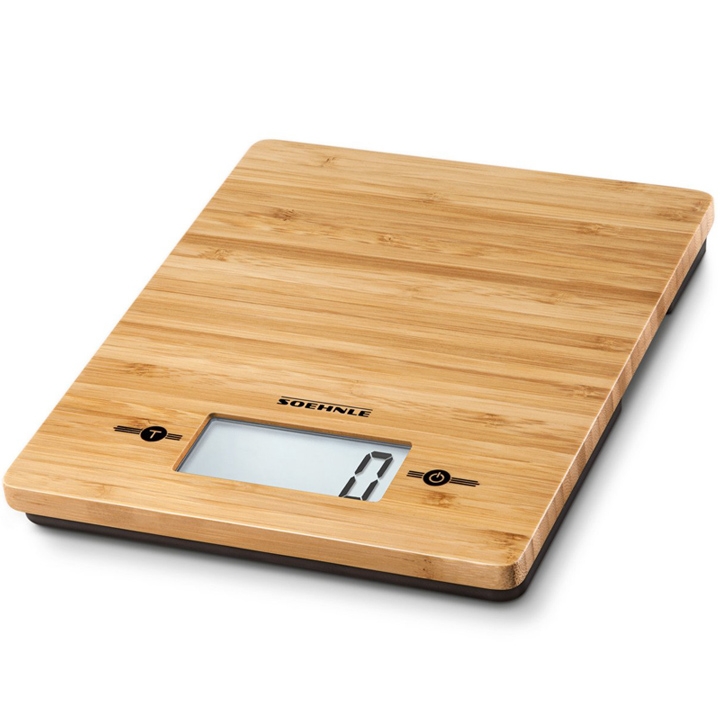 Soehnle Bamboo digitale elektronische Küchenwaage