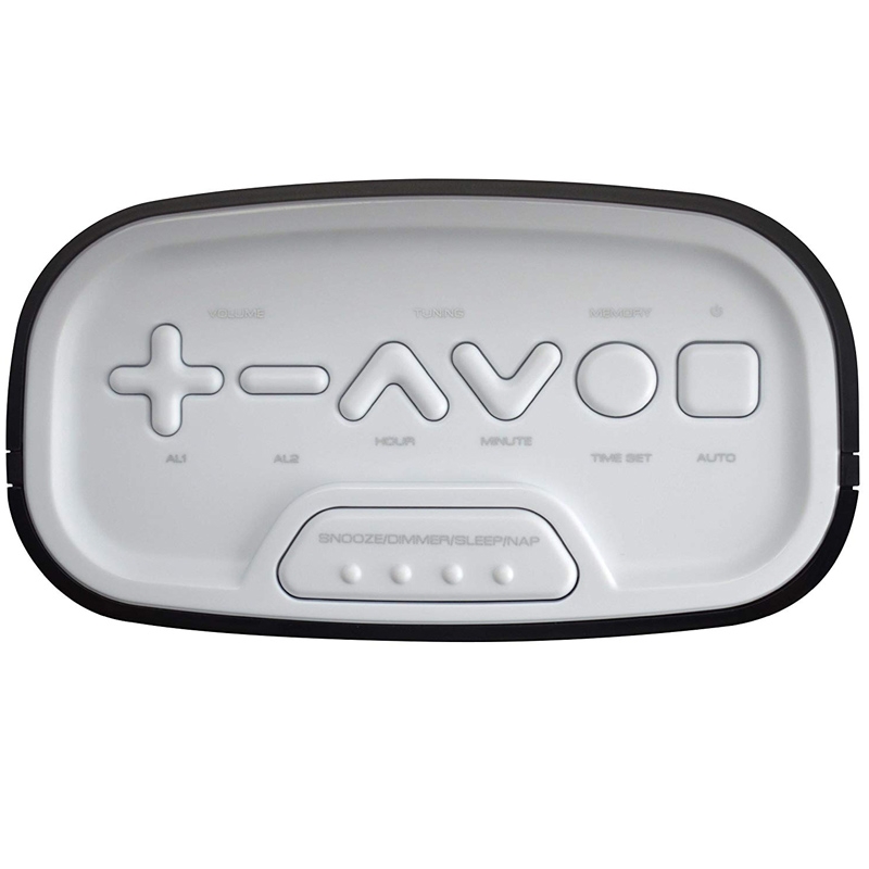 Technoline WT 465 LED Radiowecker, weiß