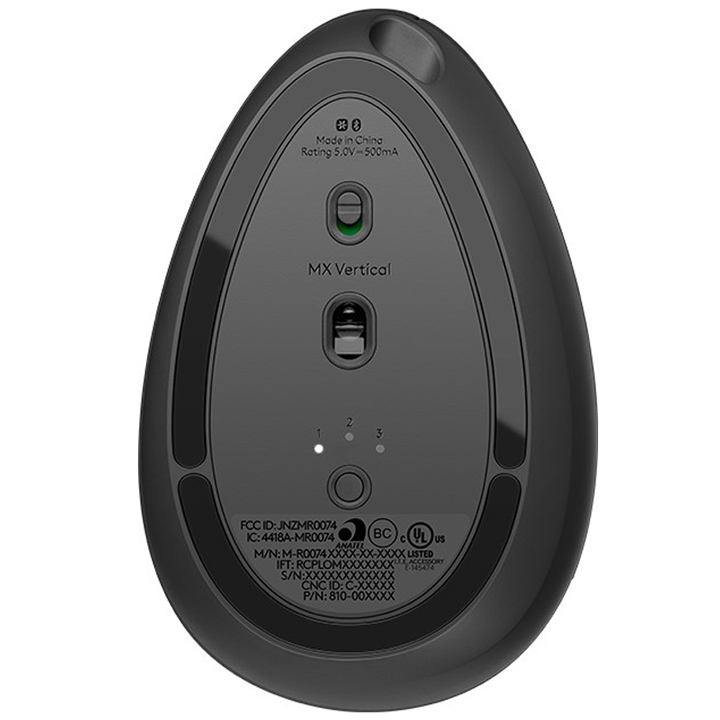 Logitech MX Vertical Maus schwarz