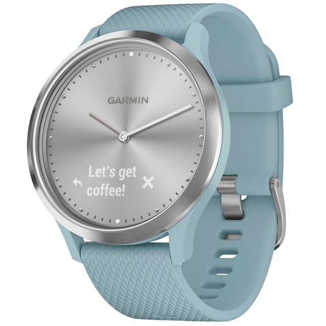 Garmin vívomove HR Sport Fitness-Tracker hellblau